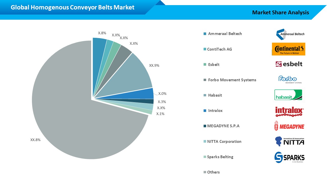 Global Homogeneous Conveyor Belt Market Key Player Analysis