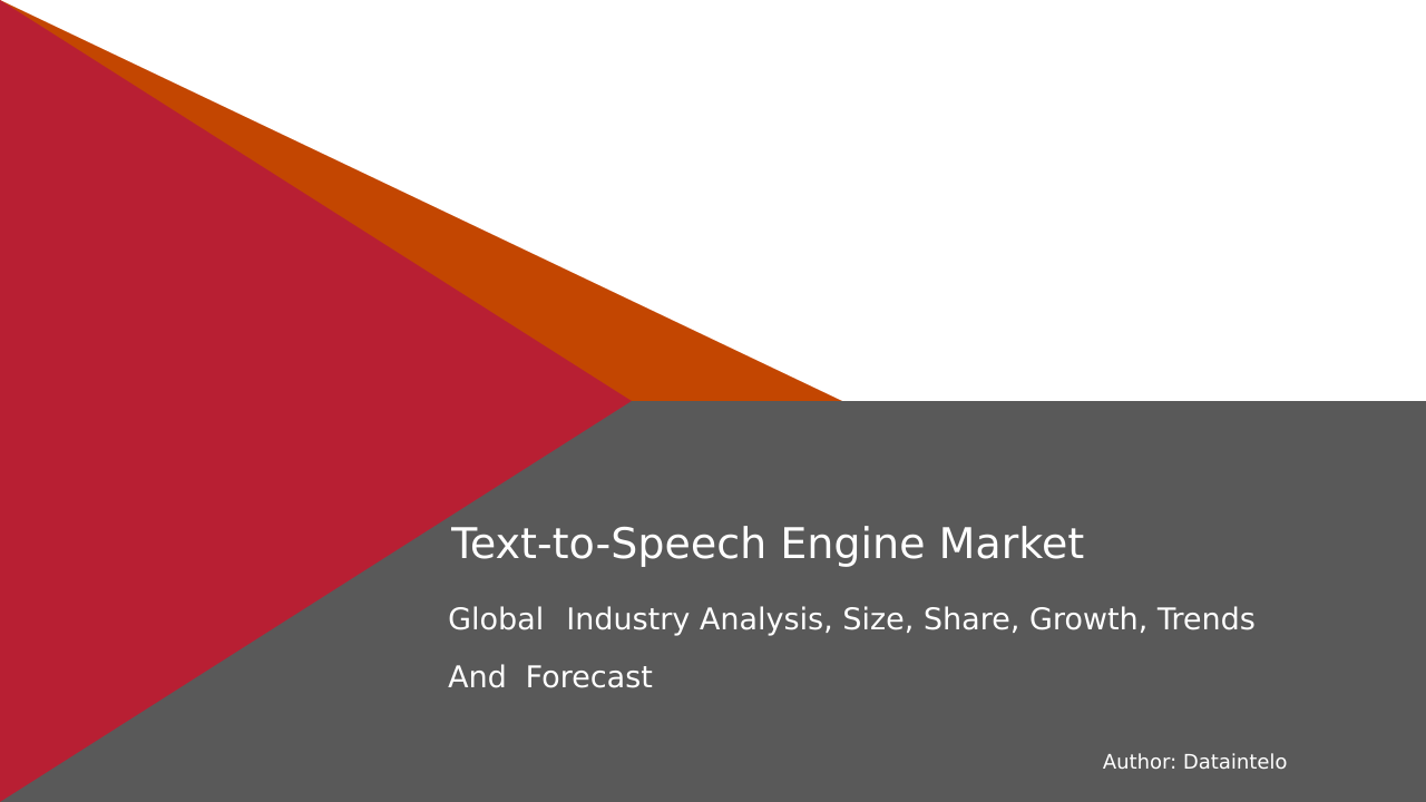 Global Text-to-Speech Engine Report Thumbnail